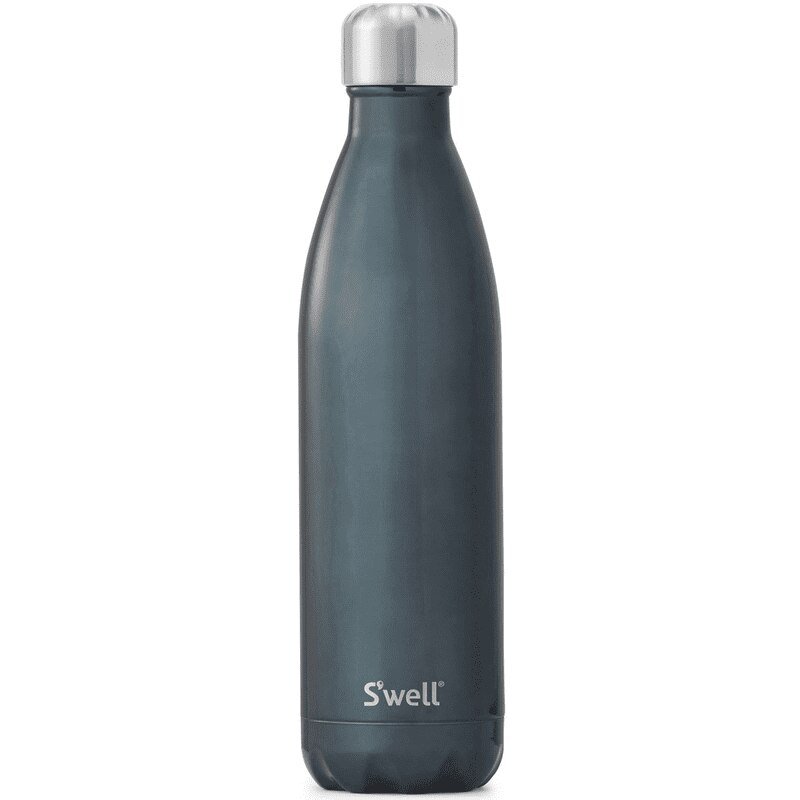 Stylish, Blue 25 oz Insulated Stainless Steel Water Bottle - Keeps Beverages Hot or Cold for Hours.