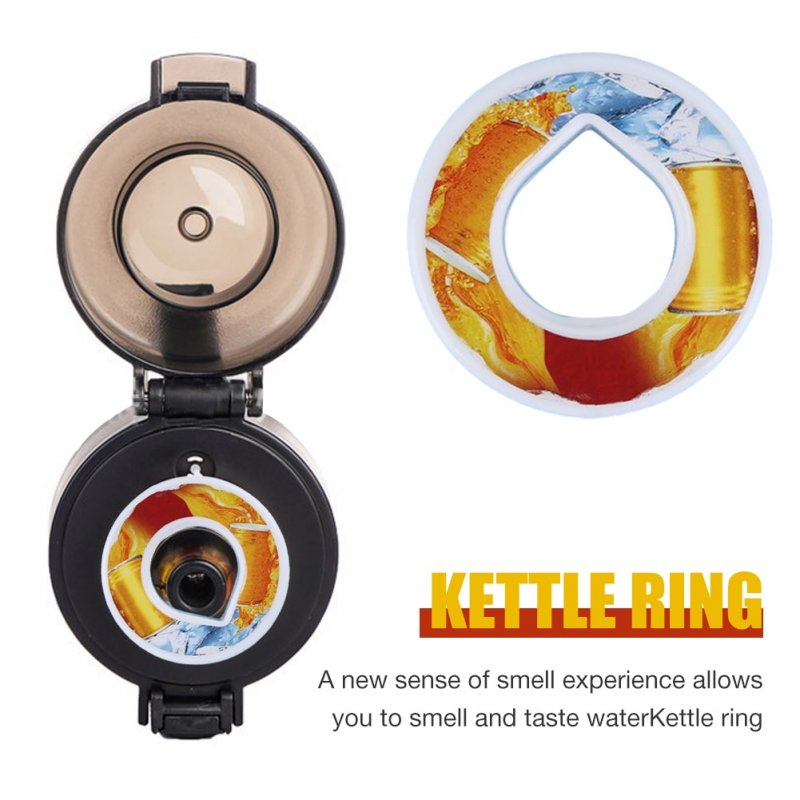 5-1PC Water Bottle Flavour Pod  Air Up Flavored Scent Fruit Flavour Drinking Bottle Small Kettle Cup for Outdoor Sports Fitness