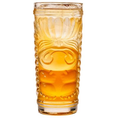 Free Shipping New Style Tiki Glass Juice Glass Creative Cocktail Drink Glass Set of 24