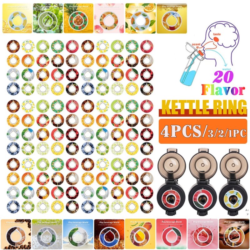 1-4pcs Flavoring Pods 0 Sugar Up Air Scent Fruit Flavour Water Drink Bottle Flawour Flavor Pod Water Bottles For Girls